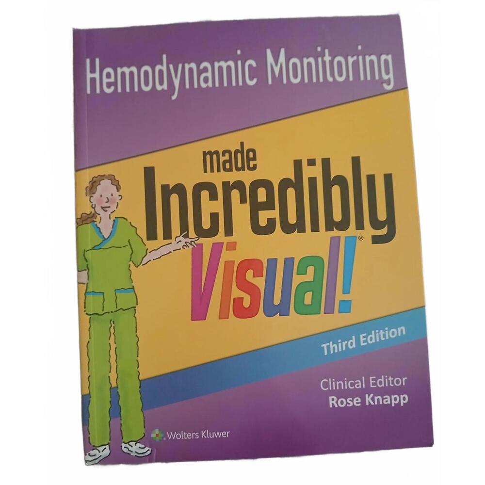 Hemodynamic monitoring, Rose Knapp, good used condition